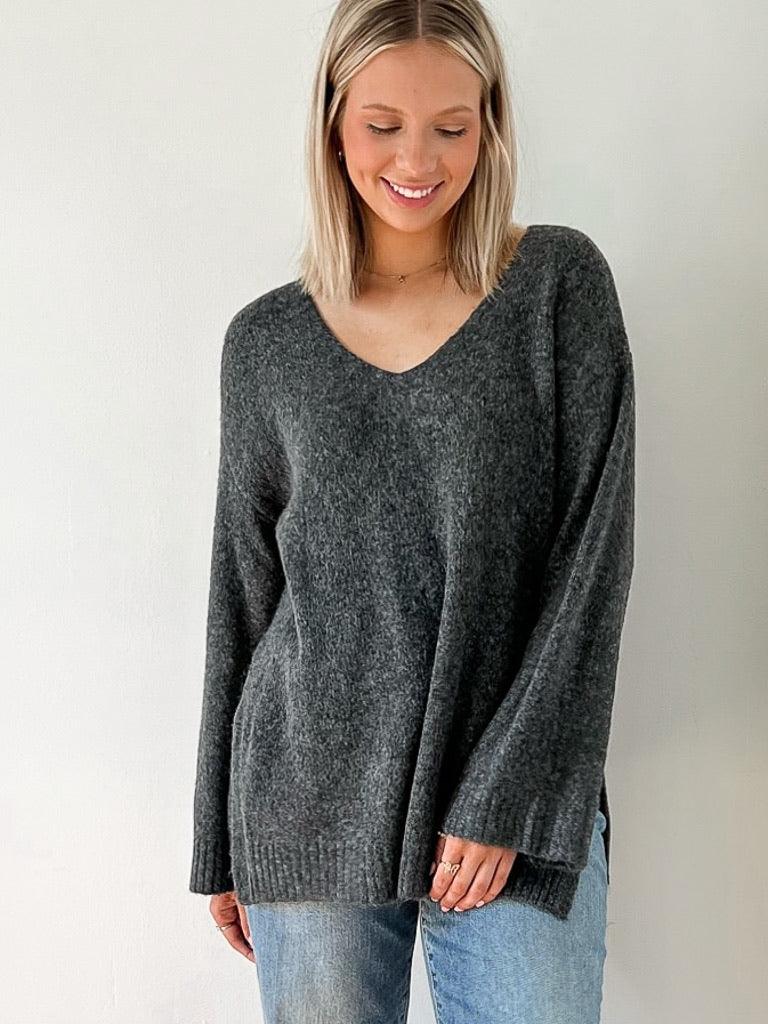 Modern Sweater - Charcoal Heather