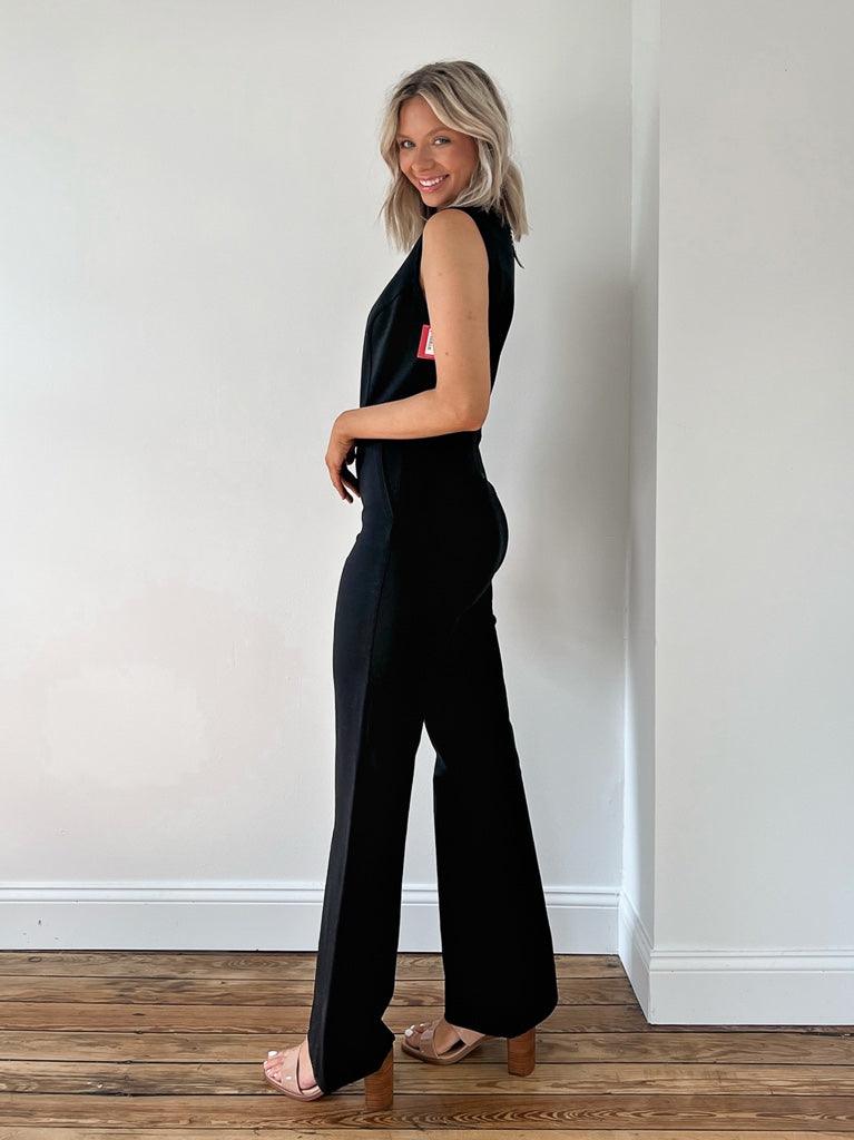 Slaying the day AND night away with @spanx. The Perfect Jumpsuit