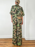 Dasha Wide Leg Pant-Tropical Ibiza