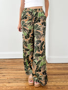 Dasha Wide Leg Pant-Tropical Ibiza