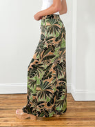 Dasha Wide Leg Pant-Tropical Ibiza