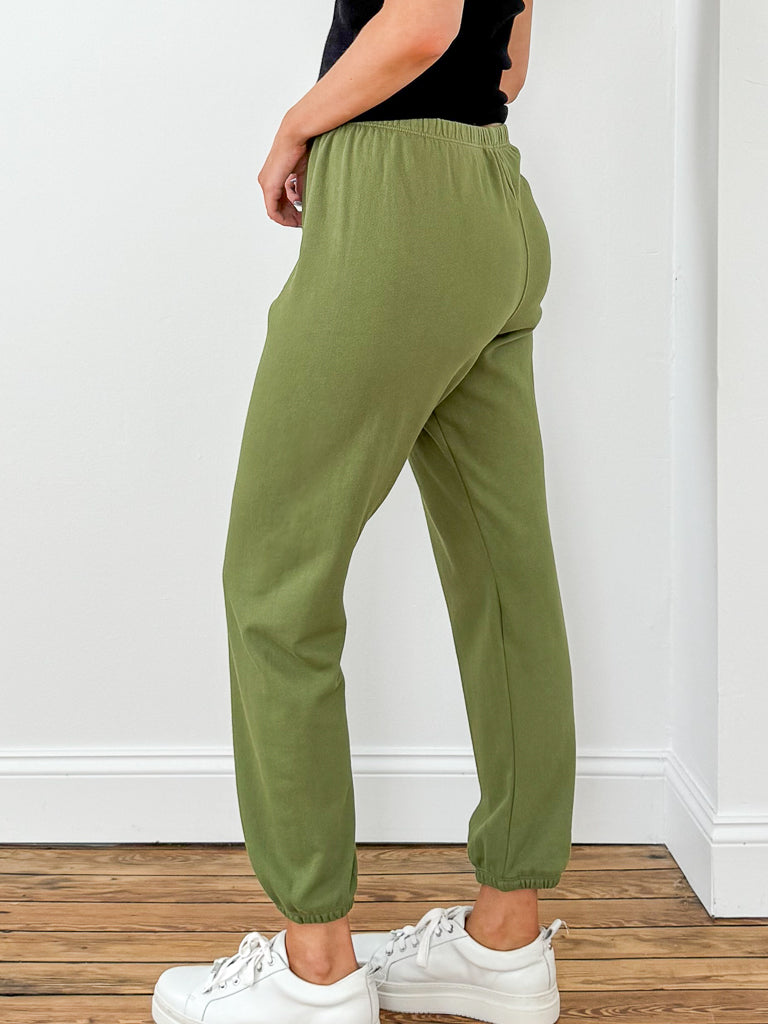 The Johnny French Terry Easy Sweatpant-Safari