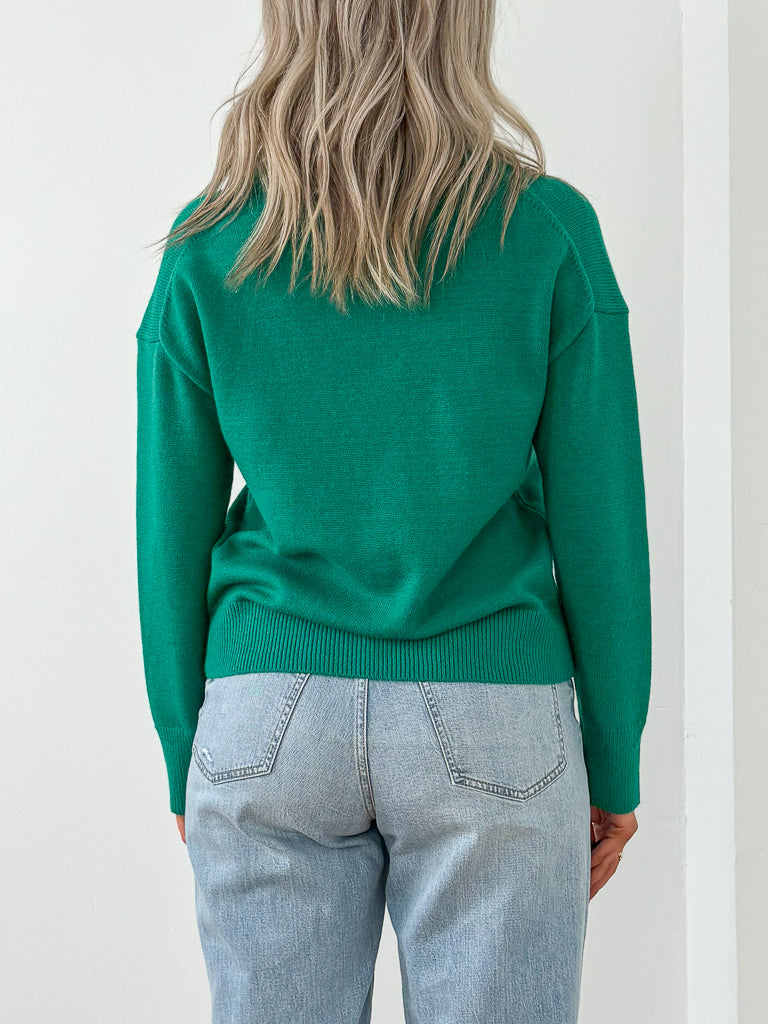 Luna Turtleneck-Jade