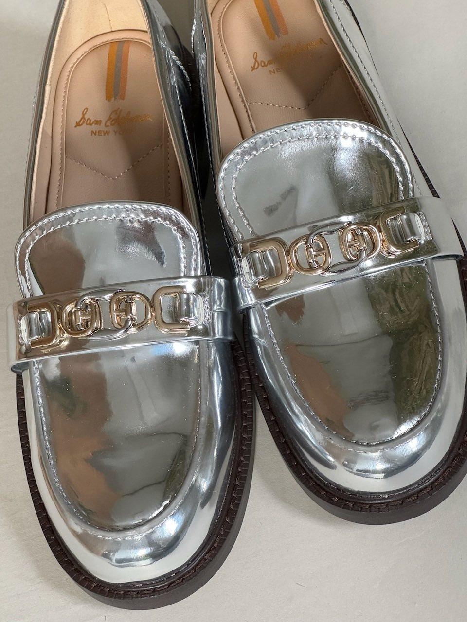 Sam edelman hot sale silver shoes