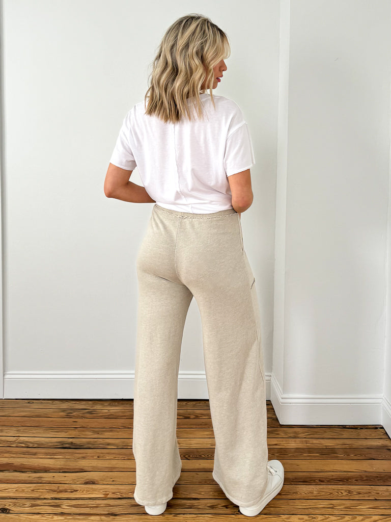 Siesta Pant-Oatmilk