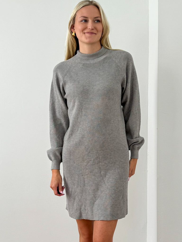 Chloe Dress Heather Light Grey