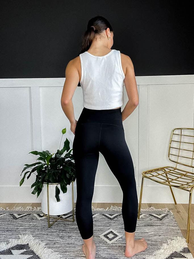 SPANX BOOTY BOOST ACTIVE 7/8 LEGGINGS DARK PALM – Bubble Lounge