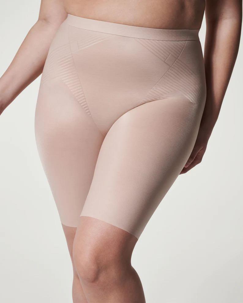 SPANX Thinstincts® 2.0 Tank Panty Bodysuit Champagne Beige MD at