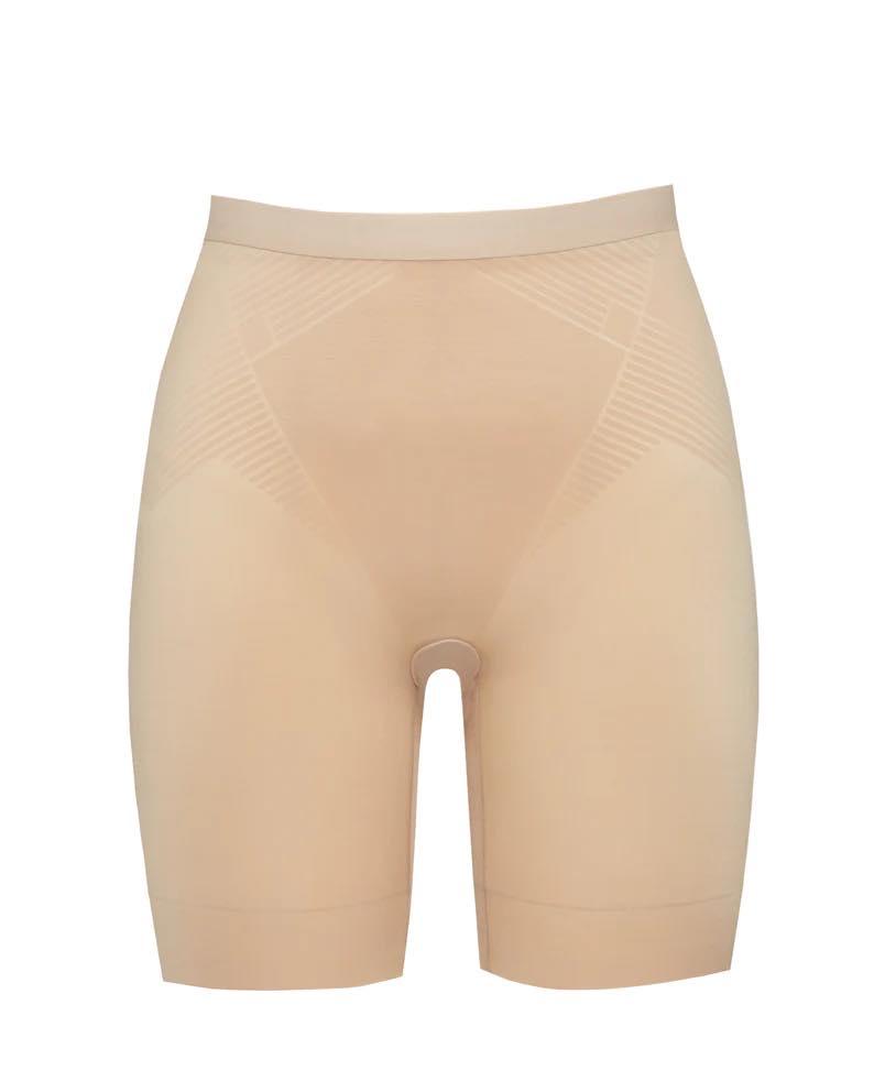 Spanx, Oncore Mid-Thigh Short, Soft Nude, XS : : Clothing, Shoes &  Accessories